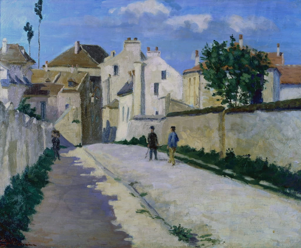 Rue de Clamart a Vanves, 1873 circa